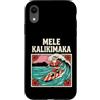 Hawaiian Christmas Surf Co Custodia per iPhone XR Mele Kalikimaka Surf Babbo Natale hawaiano