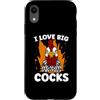 Cock Designs for Cock Lover Custodia per iPhone XR Amo Grossi Cazzi Galli Combatte Cazzo Anello Cazzo Cazzo