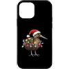 Kiwi Bird Animal Christmas Hat Xmas Gift Custodia per iPhone 12 mini Kiwi Uccello Animale Cappello Natale