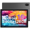 DOOGEE U10 Tablet 10 Pollici, Tablet Android 16 24GB +128GB (2TB TF) Tablets, Gemini AI, 5060mAh, WiFi 6, Widevine L1 Gaming Tablets/Face ID/3.5mm/Type C
