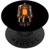 Circuit Time Vintage tubo vuoto amplificatore audio retrò elettronica PopSockets PopGrip Adesivo