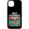 Hawaiian Christmas Surf Co Custodia per iPhone 14 Plus Mele Kalikimaka Surf Babbo Natale hawaiano