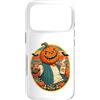 Grinworks Custodia per iPhone 17 Pro Halloween Zucca Nonno Ritirato Vibes
