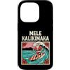 Hawaiian Christmas Surf Co Custodia per iPhone 14 Pro Mele Kalikimaka Surf Babbo Natale hawaiano