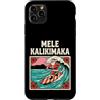 Hawaiian Christmas Surf Co Custodia per iPhone 11 Pro Max Mele Kalikimaka Surf Babbo Natale hawaiano