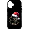 Fibonacci Golden Ratio Sacred Geometry X Custodia per iPhone 16 Fibonacci Golden Ratio Sacra Geometria Natale Cappello Natale