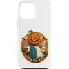 Grinworks Custodia per iPhone 13 Pro Max Halloween Zucca Nonno Ritirato Vibes