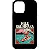 Hawaiian Christmas Surf Co Custodia per iPhone 12 Pro Max Mele Kalikimaka Surf Babbo Natale hawaiano