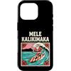 Hawaiian Christmas Surf Co Custodia per iPhone 16 Pro Mele Kalikimaka Surf Babbo Natale hawaiano