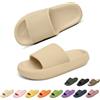Geweo Pantofole a nuvola da donna e uomo, super comode, con fibbia a nuvola, suola spessa, in schiuma, antiscivolo, per bagno, doccia, estive, per piscina, spiaggia, infradito, unisex, 36/49 EU,