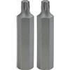 KS Tools 975.2045 10mm Inserto p.viti Torx,T45,75mm (Confezione da 2)