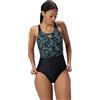 Speedo Hyperboom Placement Muscleback Costume da Bagno Donna (Pacco da 1)