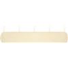 Homyl Copri Tenda da Sole Custodia Copertura Impermeabile Sacchetto Oxford Protezione da Pioggia E Neve con Chiusura a Cordoncino Adatta per Balcone Pa, Beige 2.5 M