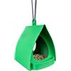 Generico Mangiatoie Per Uccelli All Aperto - Design Aperto Appendino con Gancio Superiore - Forma Capanna Casa per Uccelli Appendibile e Montabile | Per Giardino Esterno Inverno Balcone Scoiattolo