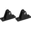 XUXHOU Cerniera per Coperta Barca, Raccordo Bimini in Nylon 2 Pezzi | Set Hardware Tenda Marina, Parti di Ricambio Resistenti Alla Corrosione, Ancora Scorrevole Compatta e Leggera per Kayak,