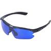 Dpofirs Occhiali per Trovare Palline da , Occhiali da Sport Polarizzati | Occhiali da sole sportivi da con lenti colorate blu, protezione UV, per trovare palline da bianche su fairway, alberi,