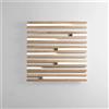 Luce Ambiente e Design Plafoniera LED quadrata 24W CCT 41cm Bianco e Nero - Luce Ambiente e Design Bianco