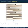 Luce Ambiente e Design Plafoniera LED 40W CCT 2700/3500/4000K Bianco e Nero - Luce Ambiente e Design Nero