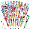 Yoosso 48 Pezzi Penne Multicolore 4 in 1, Regalini per Calza della Befana | Premi per giochi di gruppo con 4 colori di inchiostro, per riempire sacchetti festa e disegno