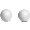 Generico Pallina Pallina Polistirolo Sfera diametro 20 cm 2 Pezzi, ogni sfera è 2 parti ad incastro