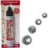 Stamperia PENNA effetto 3D Perla colore PERLATO ARGENTO Pearl pen 30ml Stamperia per stoffa, tessuti, carta, cartoncino... adatto a tutte le superfici KE32F