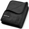 Minismus Panni in Microfibra 40 x 60 cm, 500 g/m², Set da 2 Neri - Assorbimento fino a 500 ml per Panno, per Auto, Vetri e Doccia, Lavabili in Lavatrice