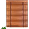 Generic Tende veneziane in legno da 50 mm, 90 x 200 cm, resistenti, per interni ed esterni, dimensioni personalizzate (45 115 cm) per finestre, eleganti tende per bloccare la luce e la privacy