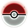 Ukonic Grande lampada da parete a LED con Poké Ball, con licenza ufficiale, alimentata tramite USB, per sale giochi, camere da letto, uffici e collezionisti di Pokémon