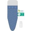 LaundrySpecialist Copriasse da stiro LaundrySpecialist Comfort a 3 strati - Taglia L Universal Max 45x125 cm - Disponibile in tre misure - Realizzato in 100% cotone con uno spesso strato di molton