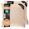 Utopia Bedding Copricuscini Impermeabili Con Cerniera Beige 65 x 65 cm, Set Di 2, Anti Cimici