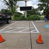 Risveglio Stencil in silicone senza parcheggio da 12 pollici modello di | Segnaletica per marciapiedi, riutilizzabile, flessibile, per asfalto, cemento, marciapiedi, per una grande copertura di 40 x