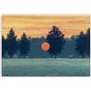 JZSDGB Rene Magritte Quadri Stampa su tela-Rene Magritte Riproduzione Quadri Famosi-astratto Rene Magritte Poster e stampeOpere d'arte famose(Il banchetto, 1964) 70x100cm(28x40in)senza cornice