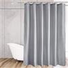 AEKDCL Tenda da doccia extra lunga, pesante, in tessuto, lavabile, resistente alla muffa, impermeabile, in PEVA per doccia e vasca da bagno con tende da doccia