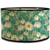 Morbuy Paralume Lampada Bambu, Fiori Floreale Paralume Lampada a Tamburo Diametro 30cm Paralume per Lampada da Tavolo Cilindro Moderno per Camera da Letto Soggiorno (Floreale)