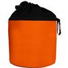 trendfinding Sacchetto porta-mollette per bucato in cotone - da appendere - con moschettone - arancia
