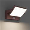 Klighten 24W Applique Esterno Led con Sensore Movimento 4000K, Bronzo | Impermeabile IP65, Alluminio, Girevole, 1500 Lumen, Lampada da Parete per Esterno/Interno