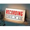 Maimeili REGISTRAZIONE STUDIO IN USO RGB LED Neon Lightbox con telecomando Studio Podcast Radio Lights Sign per Cinema Caffè Home Wall Decor USB Powered