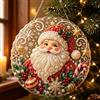 Kanzith Diamond Painting 3D Natale Adulti Perline Acchiappasole (A) | Set di pittura natalizia con diamanti in acrilico effetto lucido 3D, per principianti, decorazione da parete
