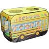 Generico Tenda da per bambini a tema autobus - Casetta da pieghevole | per bambini Uso interno ed esterno robusto Stampa colorata Finestre ventilate Costruzione in tessuto morbido Archiviazion