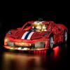 BrickBling Set di luci a LED compatibile con Lego 42235 Ferrari 488 Pista Car (senza | Set di illuminazione decorativa, montaggio semplice e illuminazione stabile, regalo perfetto per le feste