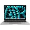 Apple MacBook Air 13 pollici (2025) M4 10-Core, GPU 10-Core, Argento 16GB · 256GB SSD · Italiano · Eccellente