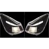 Generico Copertura Faro Anteriore Per Ford Per Escape Per Kuga 2013-2016 Copertura Faro Anteriore Auto Paralume In Vetro Fari Copertura Faro Lente Paralume Anteriore(Pair)