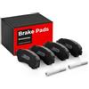 STARK SKBP-0010192 Set d'assale Kit pastiglie freni Posteriore con guide di scorrimento con lamierino anticigolío Compatibilità con PEUGEOT BOXER Furgonato
