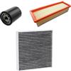 Generic Kit 3 Filtri Tagliando per Fiat Panda 169 1.2 69 cv | Dal 2003 al 2011, 3 Filtri Inclusi, Ricambio Tagliando