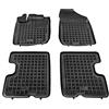 MTM Tappetini Gomma per Dacia Duster I 2WD/4WD 2014-2017 Design a Vaschetta, su Misura con Bordi Rialzati cod. 3D 5339