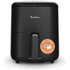 Moulinex Easy Fry Max, Friggitrice ad Aria 5L, Nero, EZ2468 | Frontalino Rimovibile, 10 Programmi automatici, App Ricette