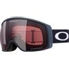 Oakley - Maschera da sci - Flight Tracker M Matte Black Prizm Garnet in Silicone - Nero