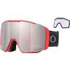 Oakley - Maschera da sci - Line Miner Pro L Black Tred Prizm Black Iridium - Nero