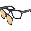 Tom Ford FT6068-B (001) + clip-on