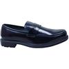 Evoga Mocassini uomo eleganti casual nero ecopelle Oxford scarpe shoes cerimonia